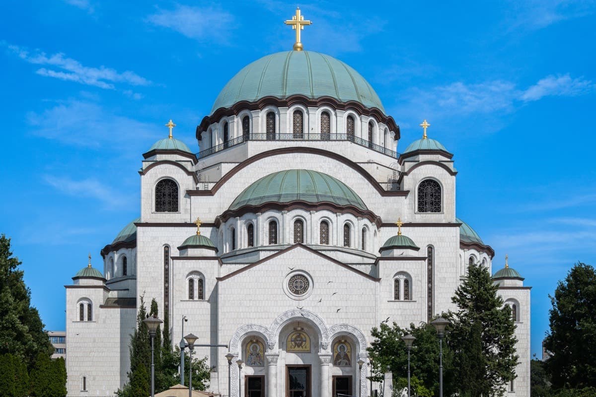 The Church of Saint Sava in Belgrade, Serbia